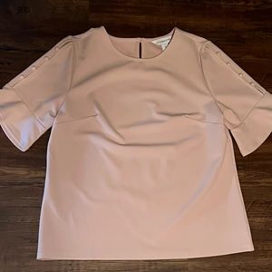 NWOT Liz Claiborne Blouse Size Medium Pink